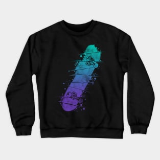 Broken Skateboard Crewneck Sweatshirt